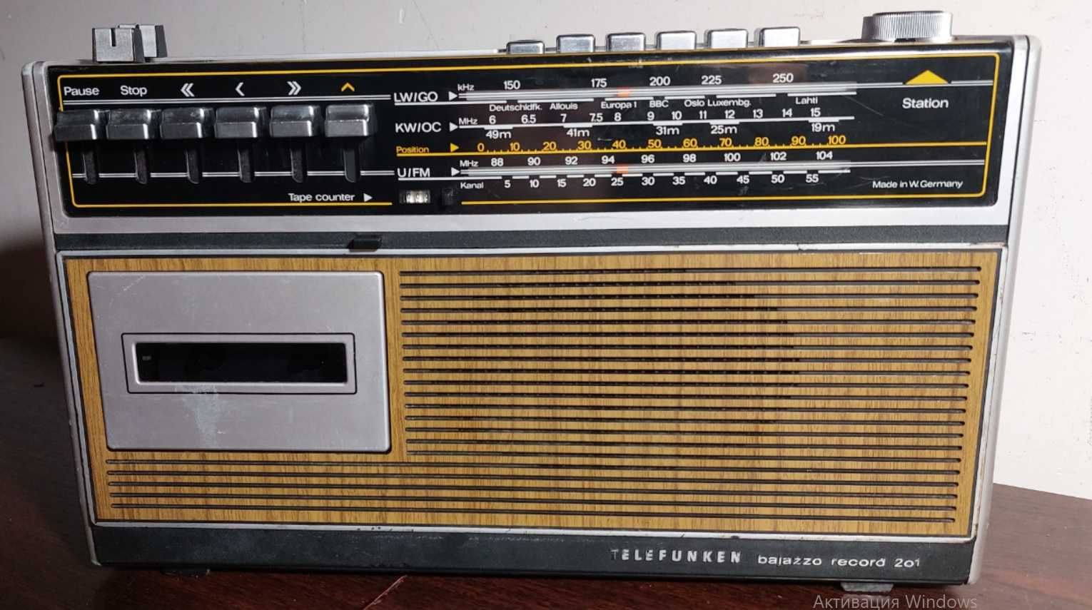 магнітола Telefunken Bajazzo Record 201