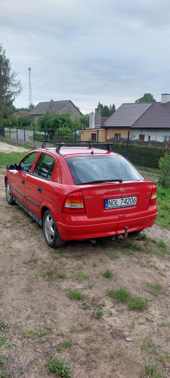 Opel Astra z gazem.