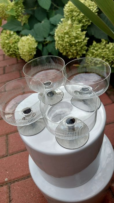 Kieliszki do szampana 4 sztuki