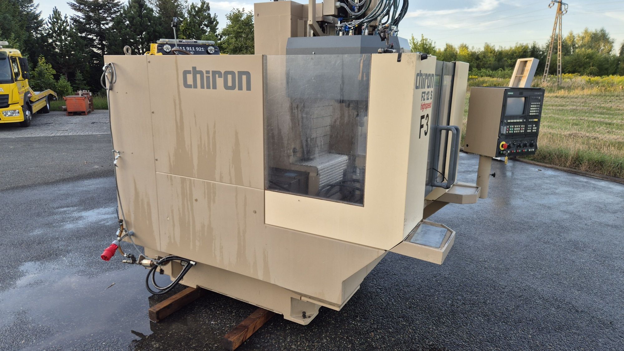 Frezarka CNC Chiron Fz 12S cały zestaw dokumenty narzędzia