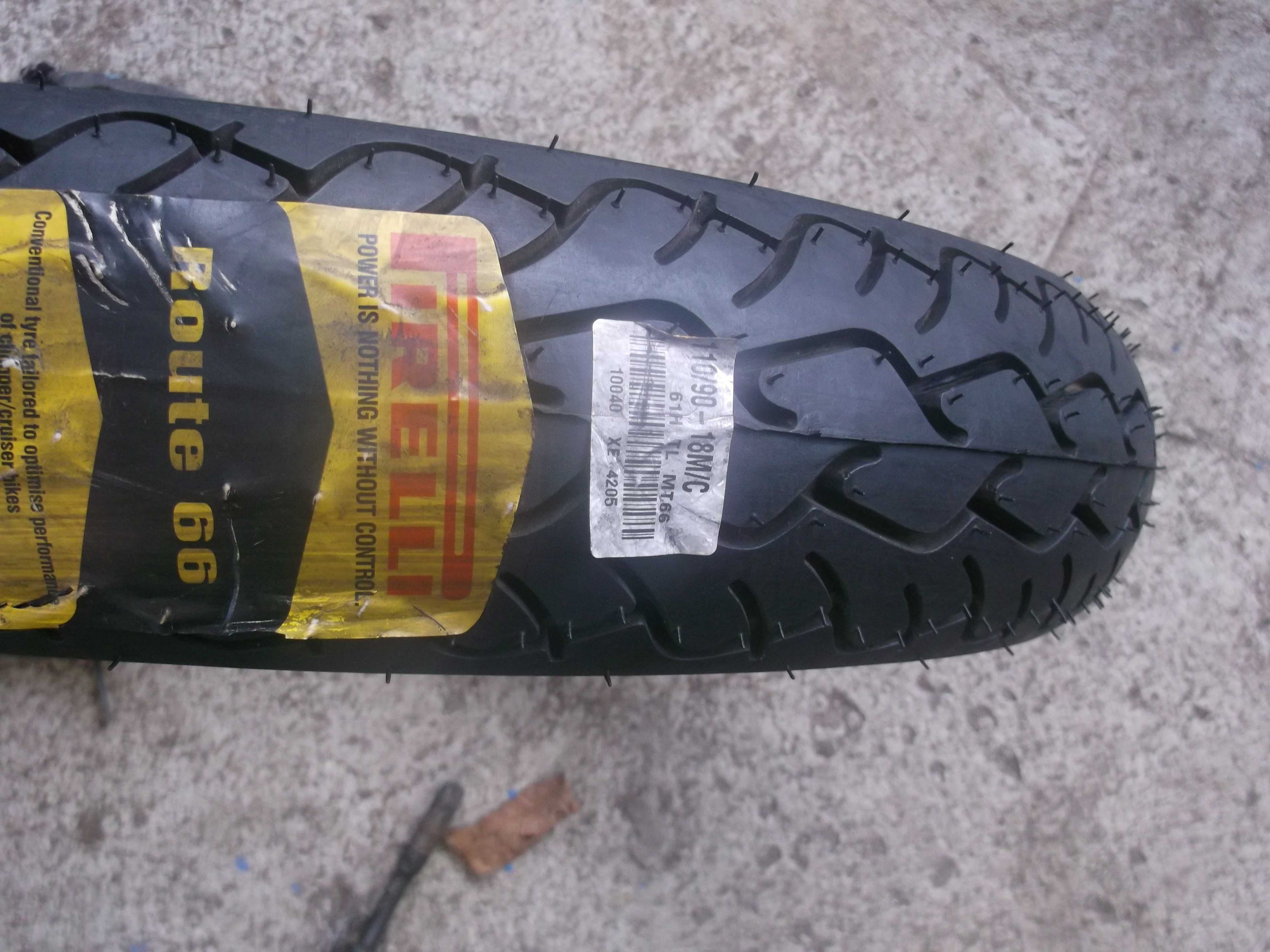 opona 110/90-18 61H Pirelli Route  6,5mm	NOWA mz jawa