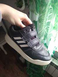 Czarne buty adidas na rzepy rozmiar 32