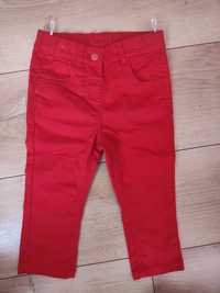 Czerwone spodnie dla dziewczynki C&A