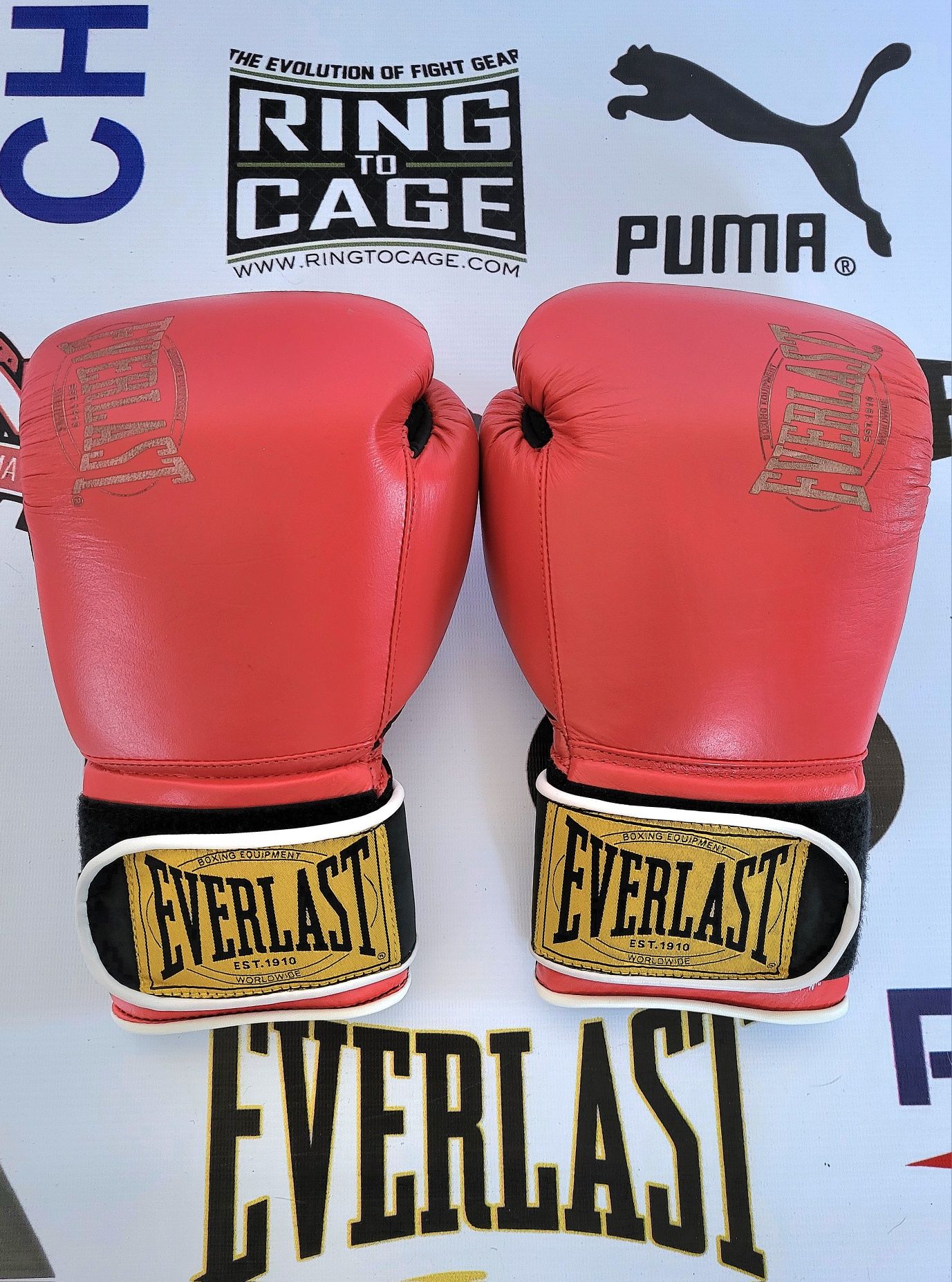 EVERLAST 1910 Classic 14 Oz 16 Oz Боксерські рукавиці Оригінал Шкіра M