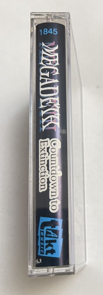 Megadeth Countdown to extinction kaseta magnetofonowa audio