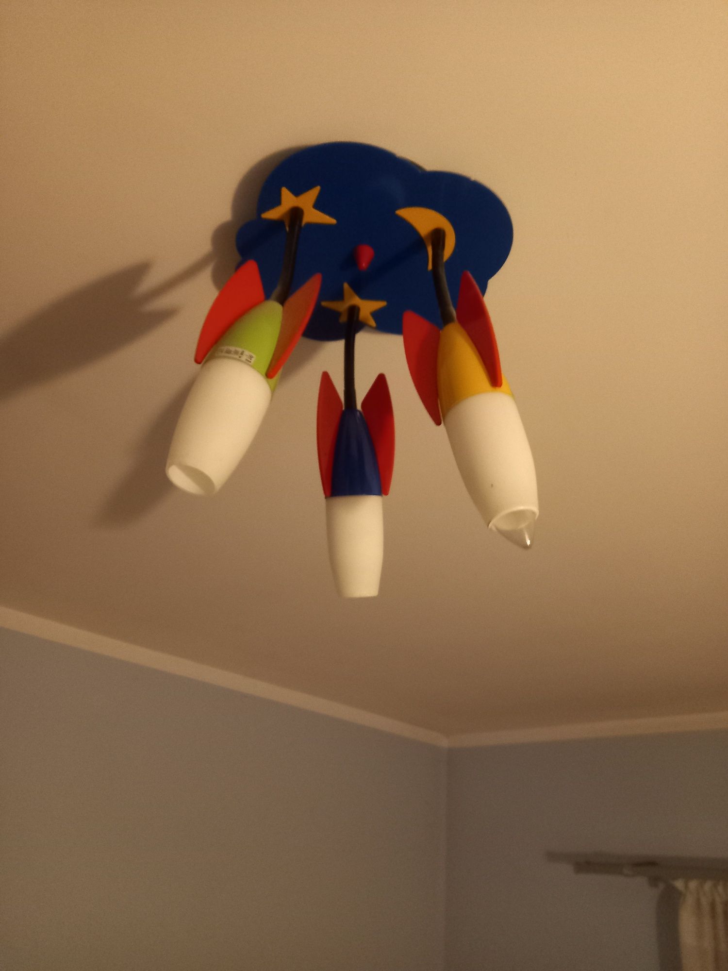 Lampa i kinkiet Ealo rakiety piękne