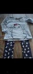 Komplet legginsy I koszulka h&m 92