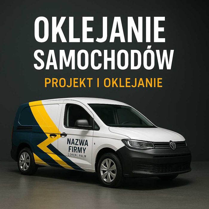 Oklejanie samochodów - projekt i oklejanie