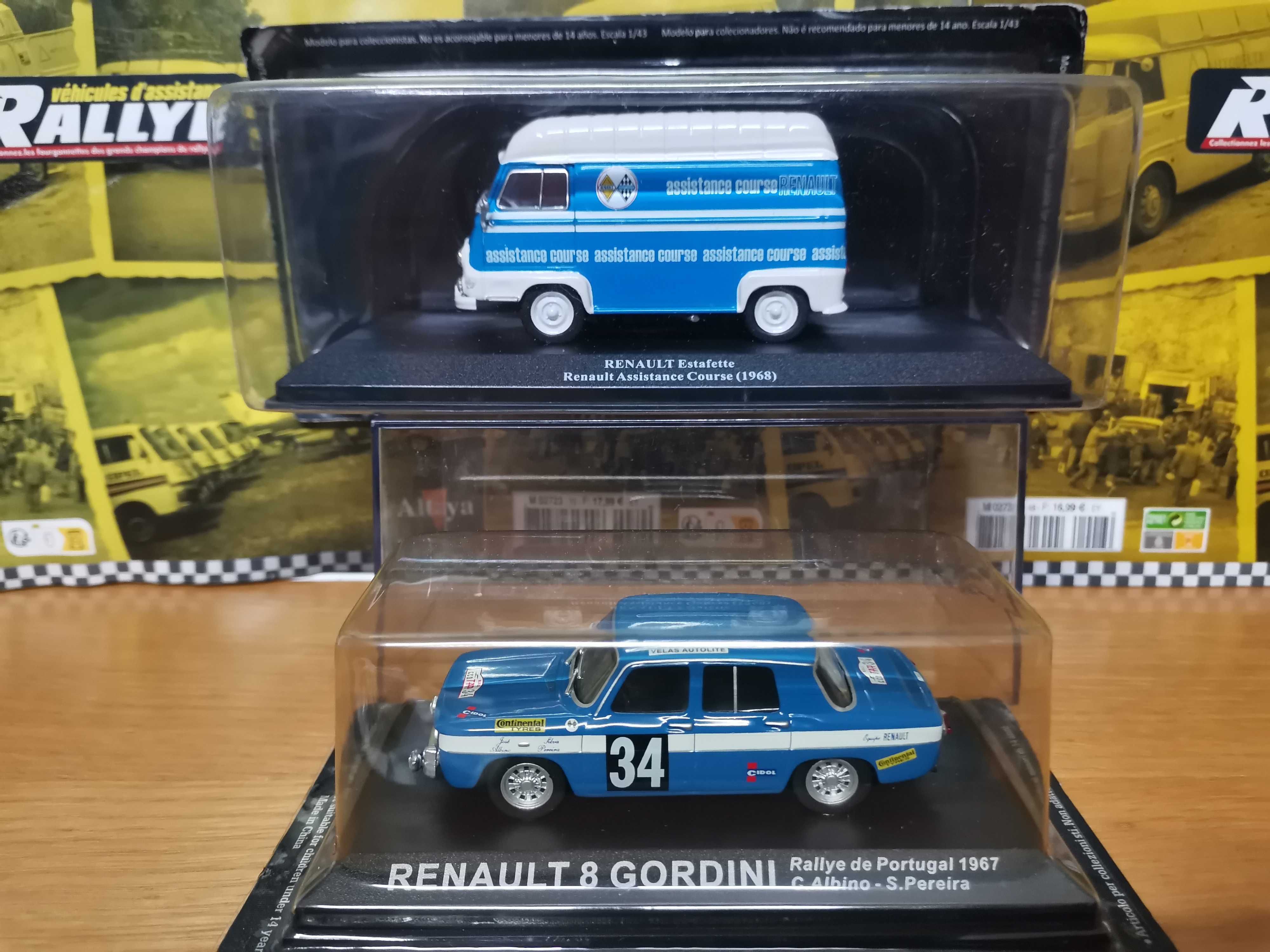 Renault Estafette + Renault 8 Gordini - Team Renault 1:43