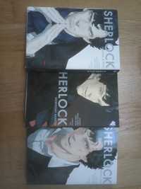Sherlock manga tom 1, 2 i 3