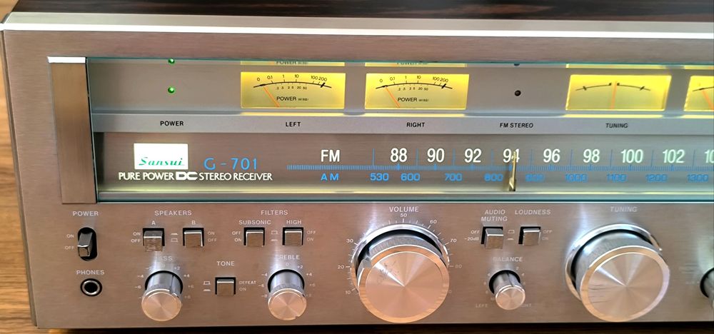 Sansui G-701/7000 PURE POWER DC