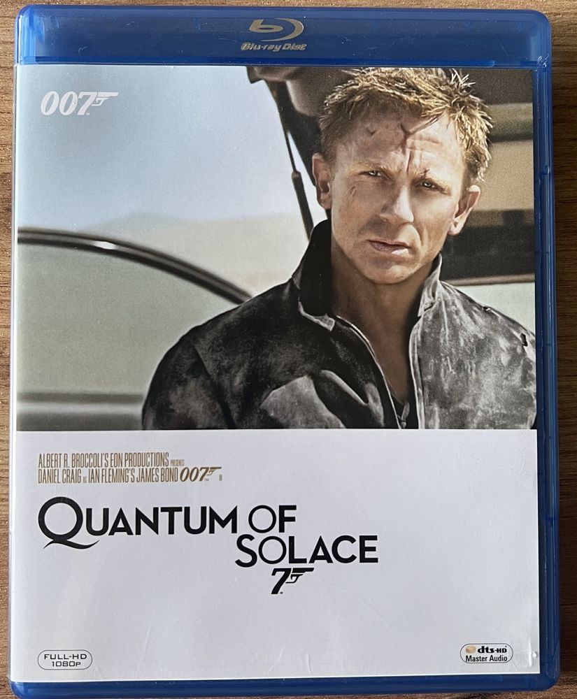 James Bond Quantum Of Solace film na płycie blu-ray