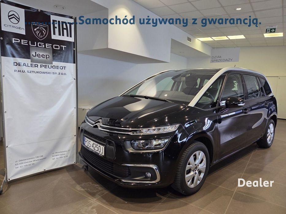 Citroën C4 SpaceTourer Grand 1.2 PureTech More Life 130KM Gwarancja Dealer