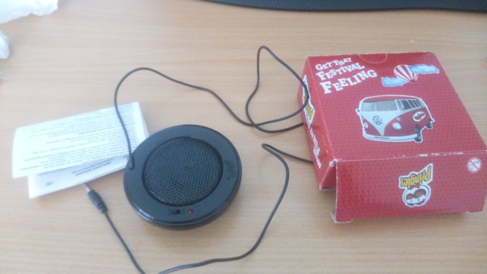 Coluna portátil Pringles