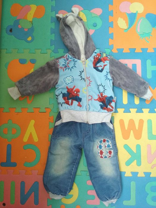 Утеплений костюм для хлопчика (зимовий)
