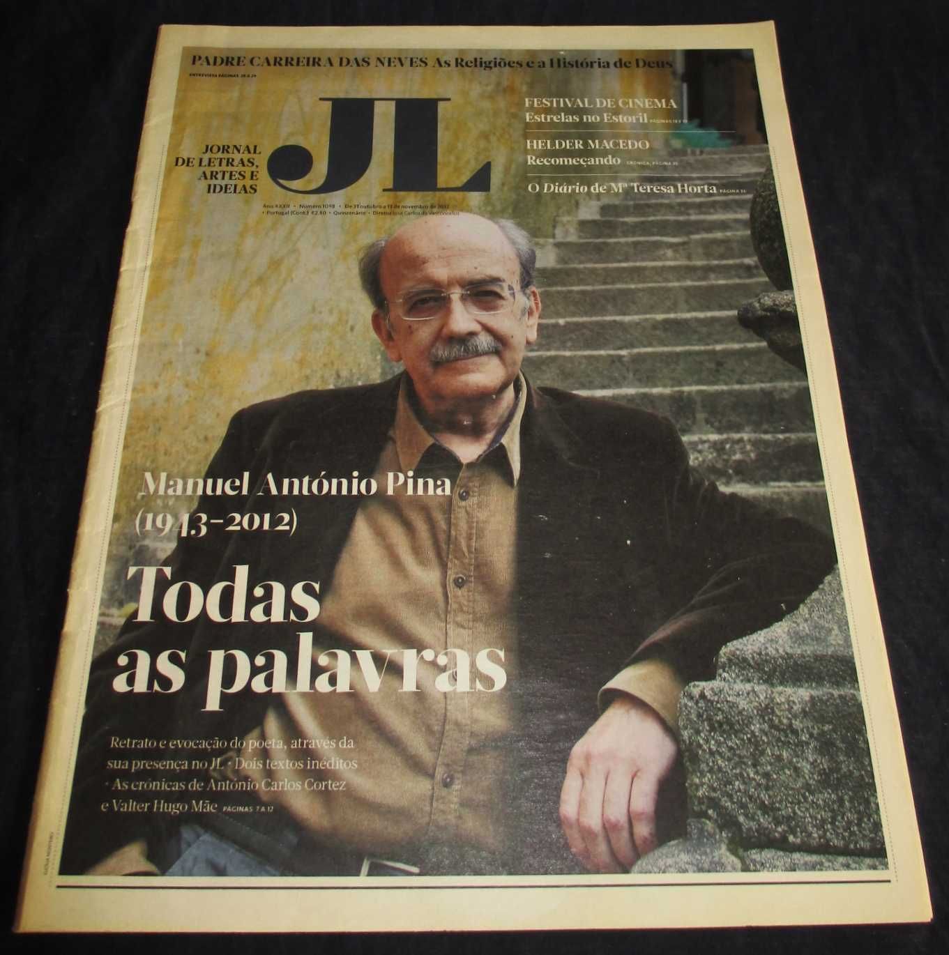 Jornal de Letras Artes e Ideias Manuel António Pina