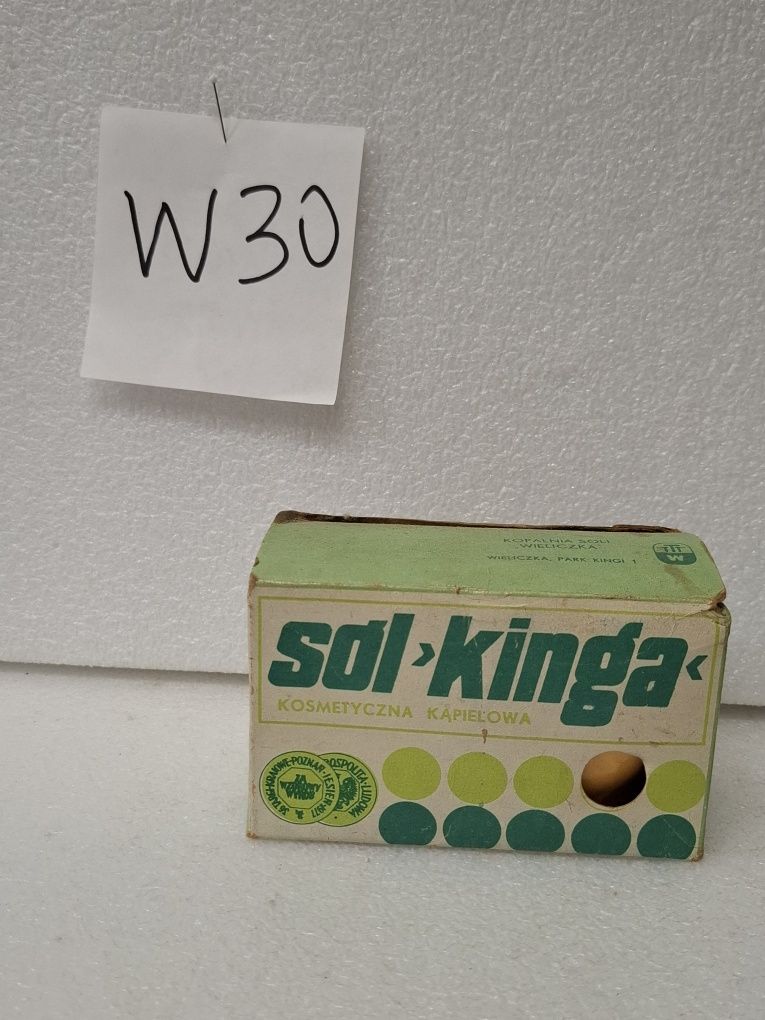 Sól do kąpieli Kinga prl