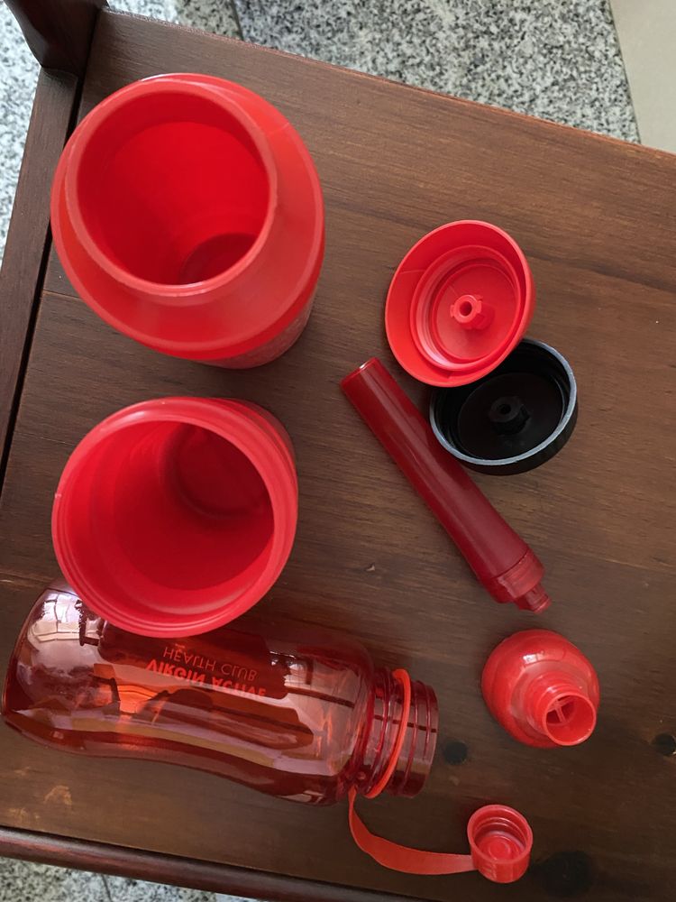 3 garrafas plastico
