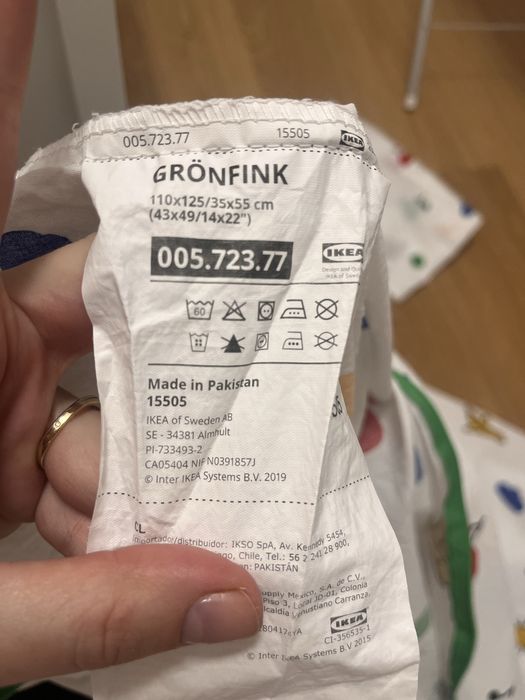 Pościel dziecięca nowa Ikea 110x125