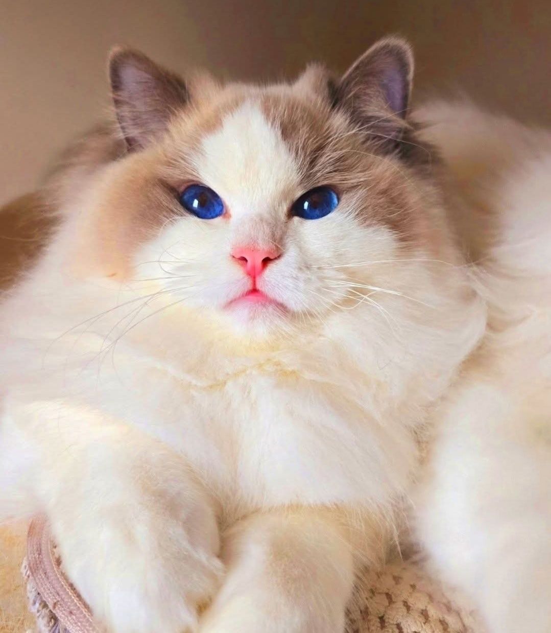 Kotka rasy Ragdoll zjawiskowa