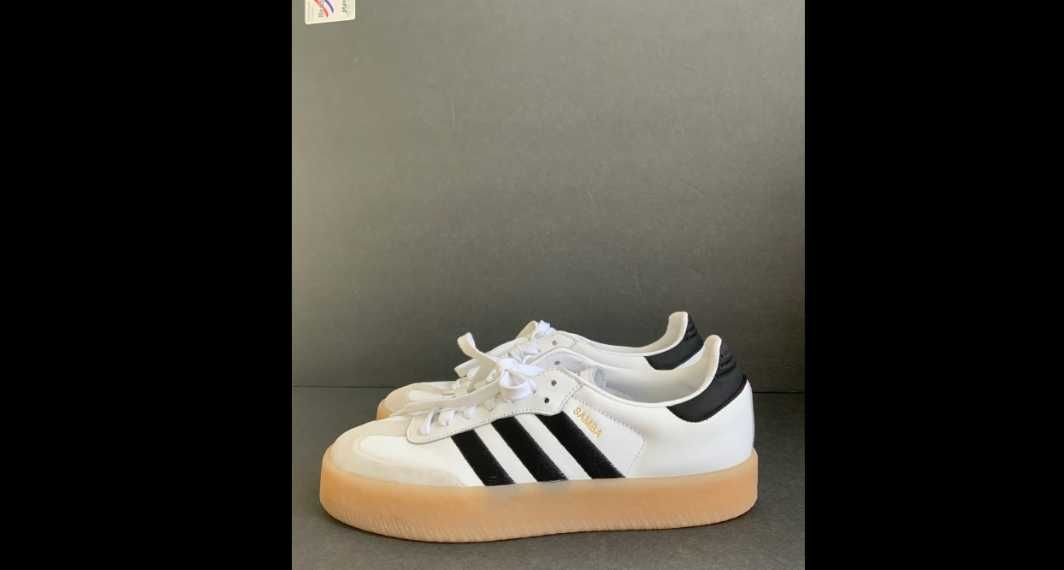 adidas Sambae White Black Gum (Women's)    43