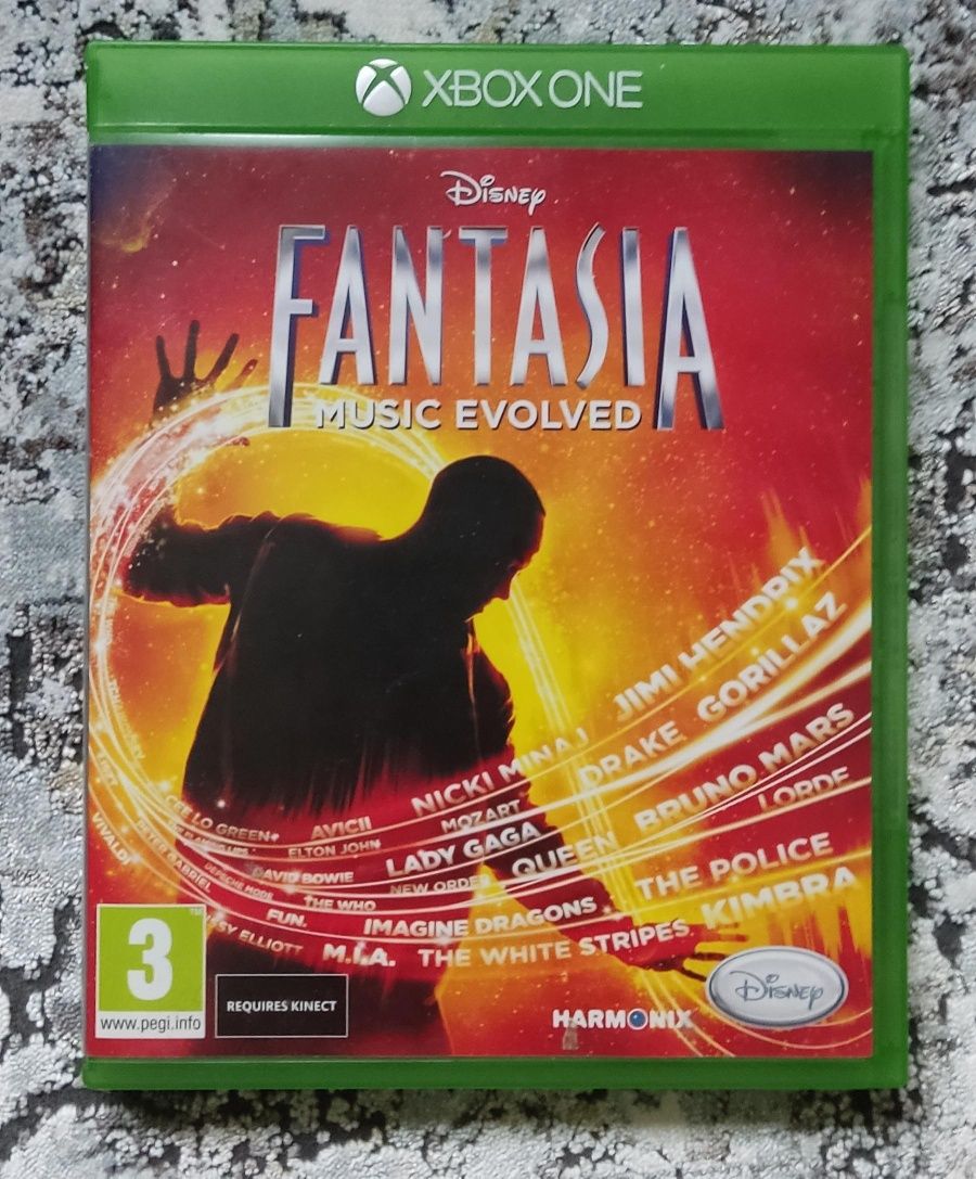 Gra Xbox Disney Fantasia Music Evolved