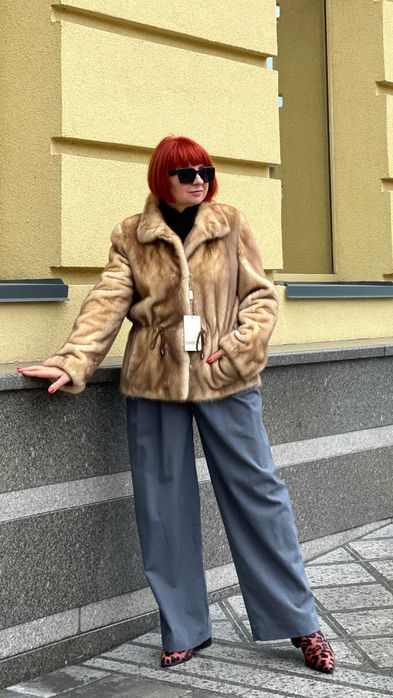 Шуба норкова BRASCHI автоледі р. 46-48