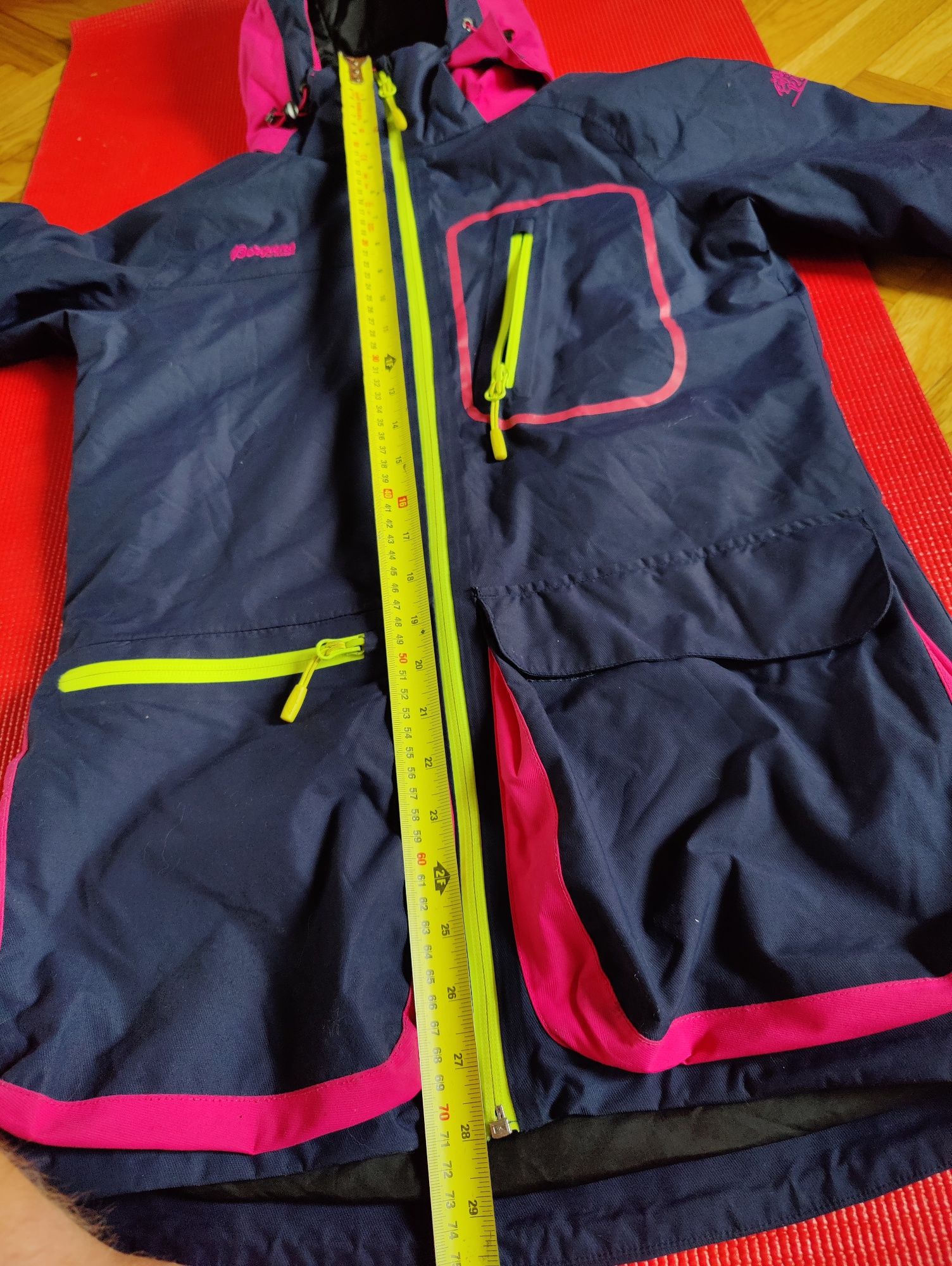 Bergans Knyken yth na narty kurtka hardshell junior 12 13 lat