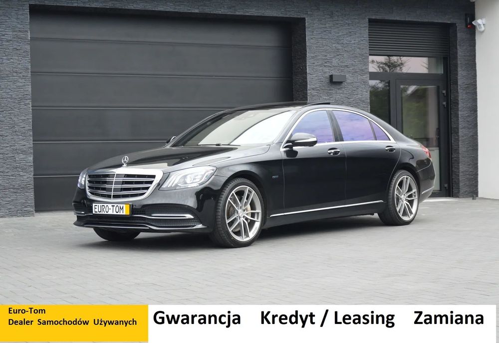 Mercedes-Benz Klasa S Long Maxxxx Opcja Model po Liftingu Bezwypadkowy