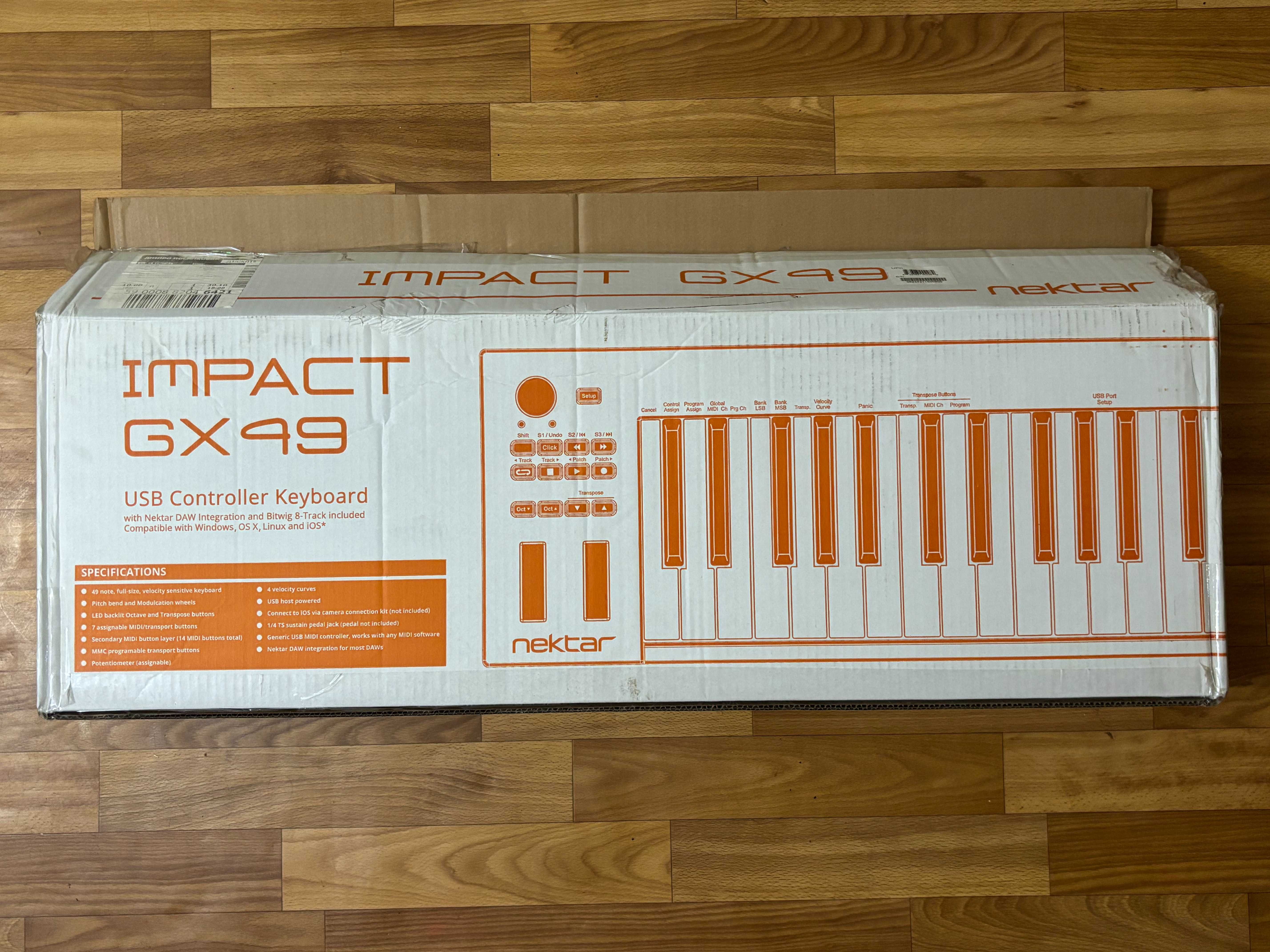 Midi-клавіатура Nektar Impact GX49