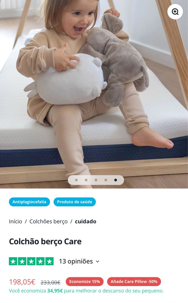 Colchão de berço