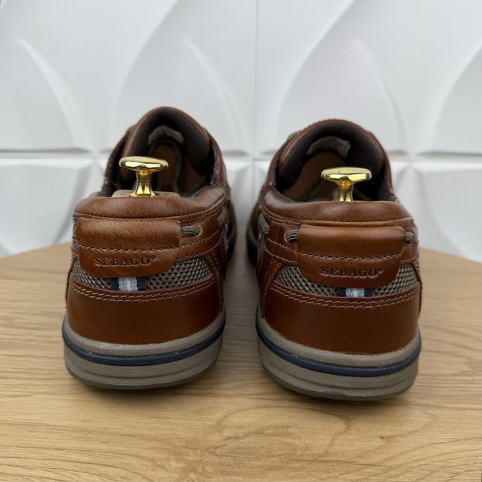 Оригінальні шкіряні топсайдери Sebago