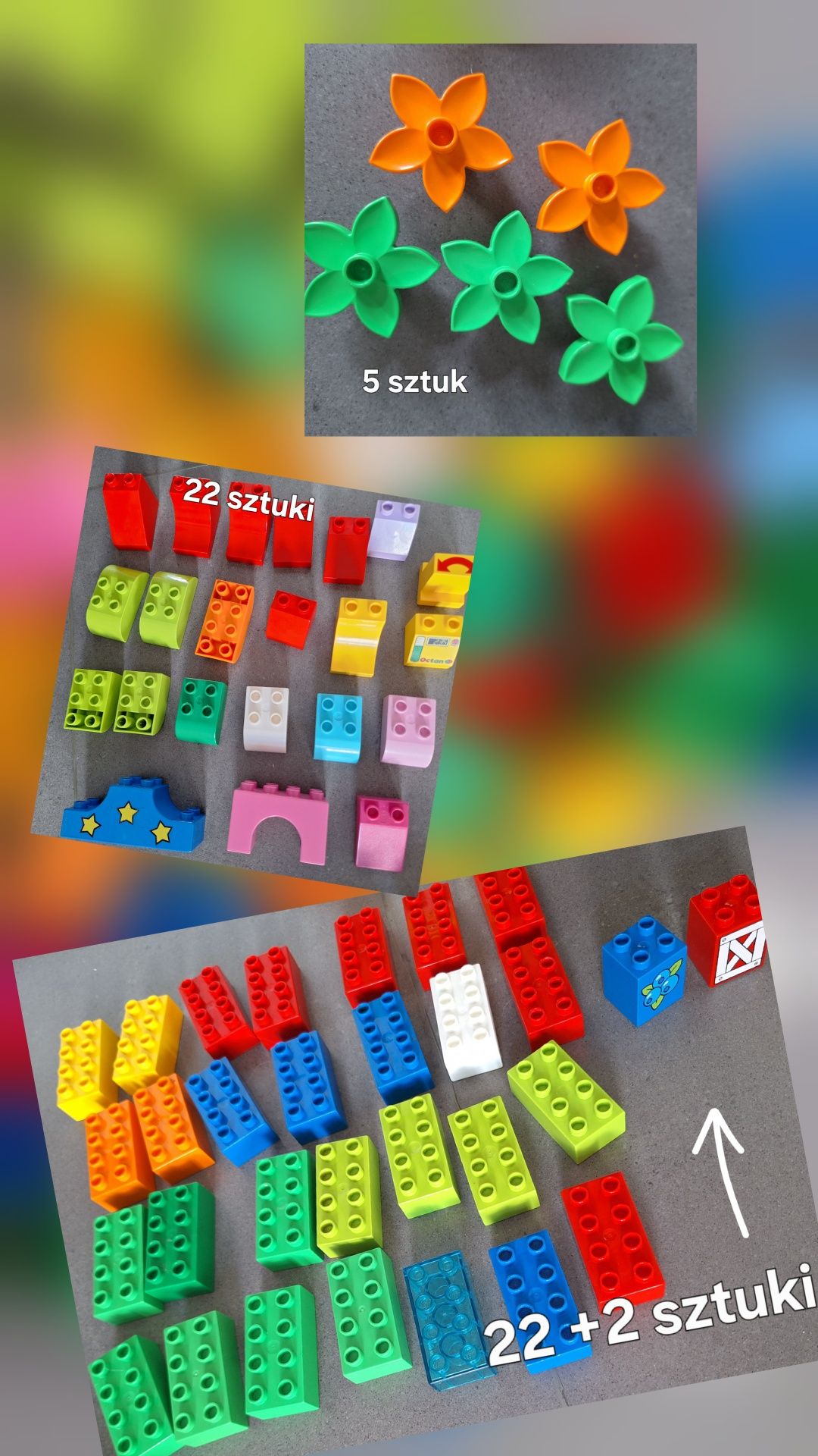 Lego duplo mega duży zestaw