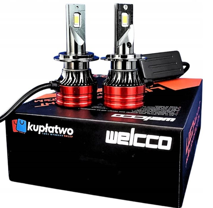 Sprzedam światła LED z adapterami H7  3 w cenie 2