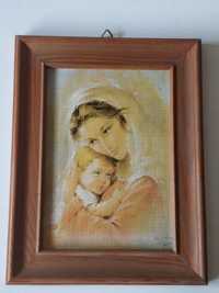 Obrazek Matka z dzieckiem w ramce.