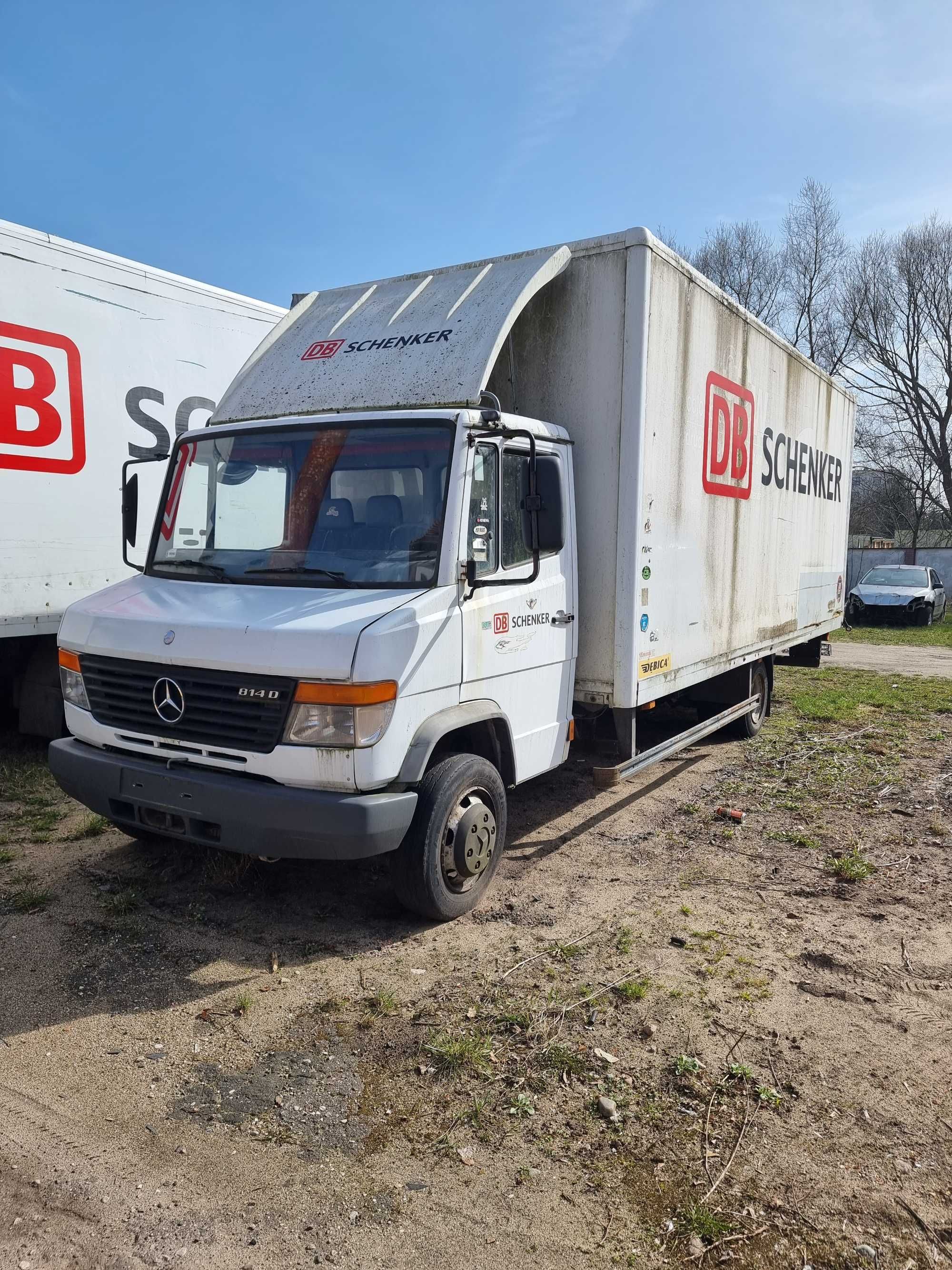 Mercedes Vario 815D kontener z windą WYPRZEDAŻ Z FIRMY