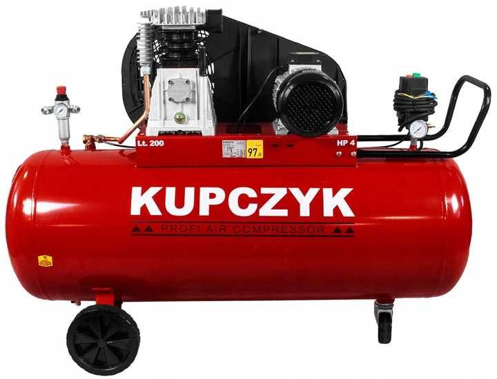 Kompresor Sprężarka B3800B 200L KK 530/200 Kupczyk