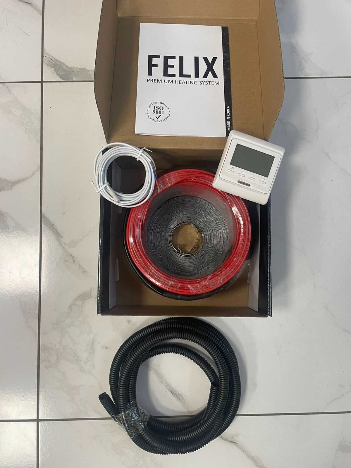 Тепла підлога електрична Felix 1080 Вт 6,0-7,2 м2 і терморегулятор