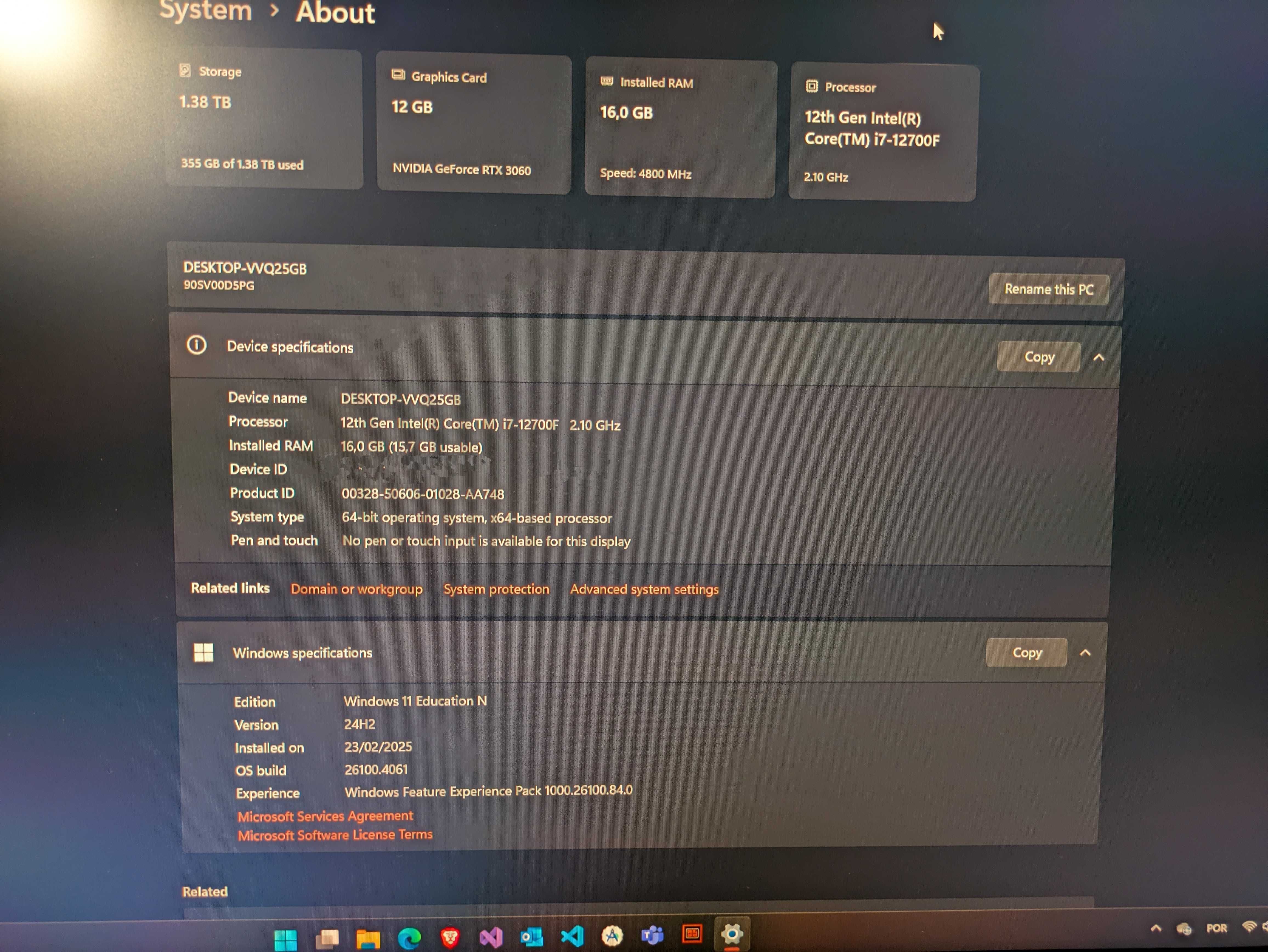 Pack Gaming/Trabalho - Desktop Lenovo Legion T5 + 2 Monitores