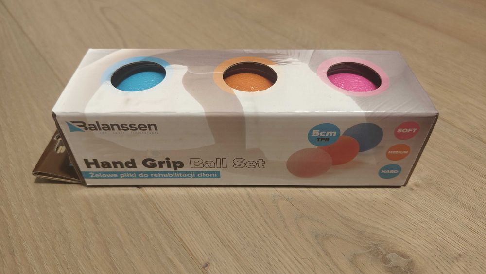 Piłeczki żelowe do rehabilitacji dłoni Balanssen Hand Grip