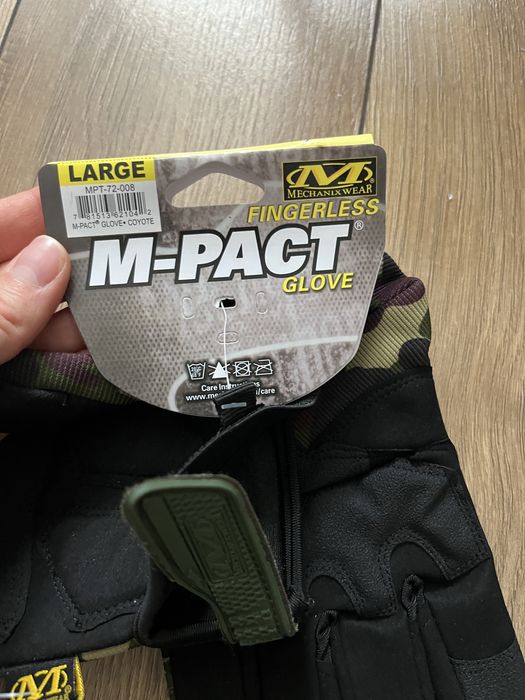 Тактичні рукавиці Mechanix M-Pact койот, мультикам