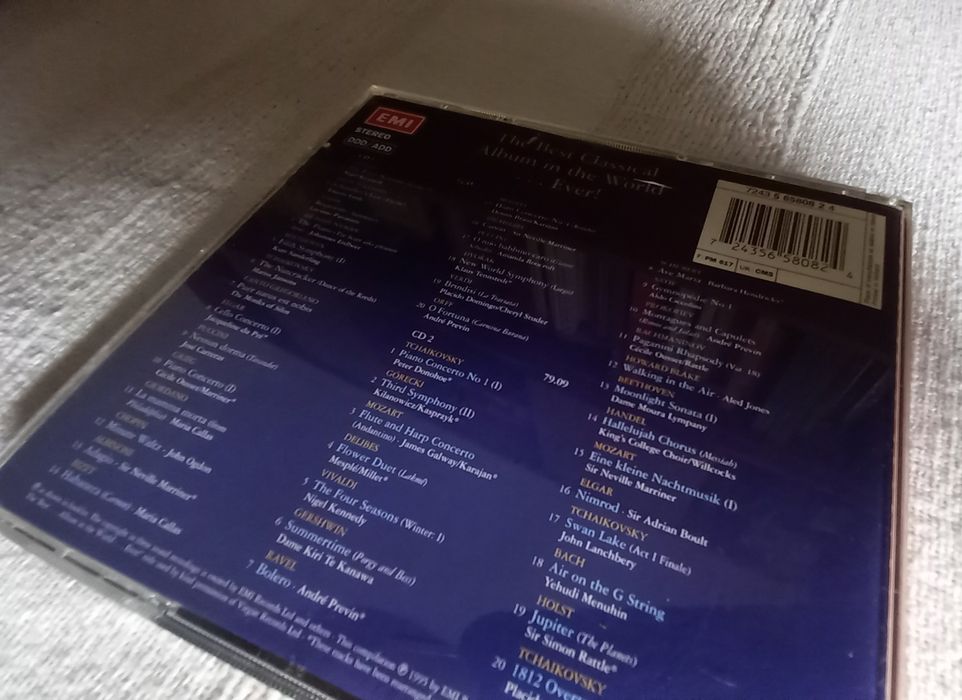 Cd duplo de música clássica