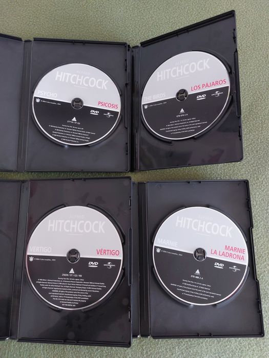DVDs Alfred Hitchcock - RBA Collections (10)