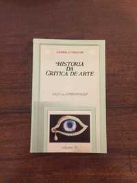 História da Crítica de Arte de Lionello Venturi
