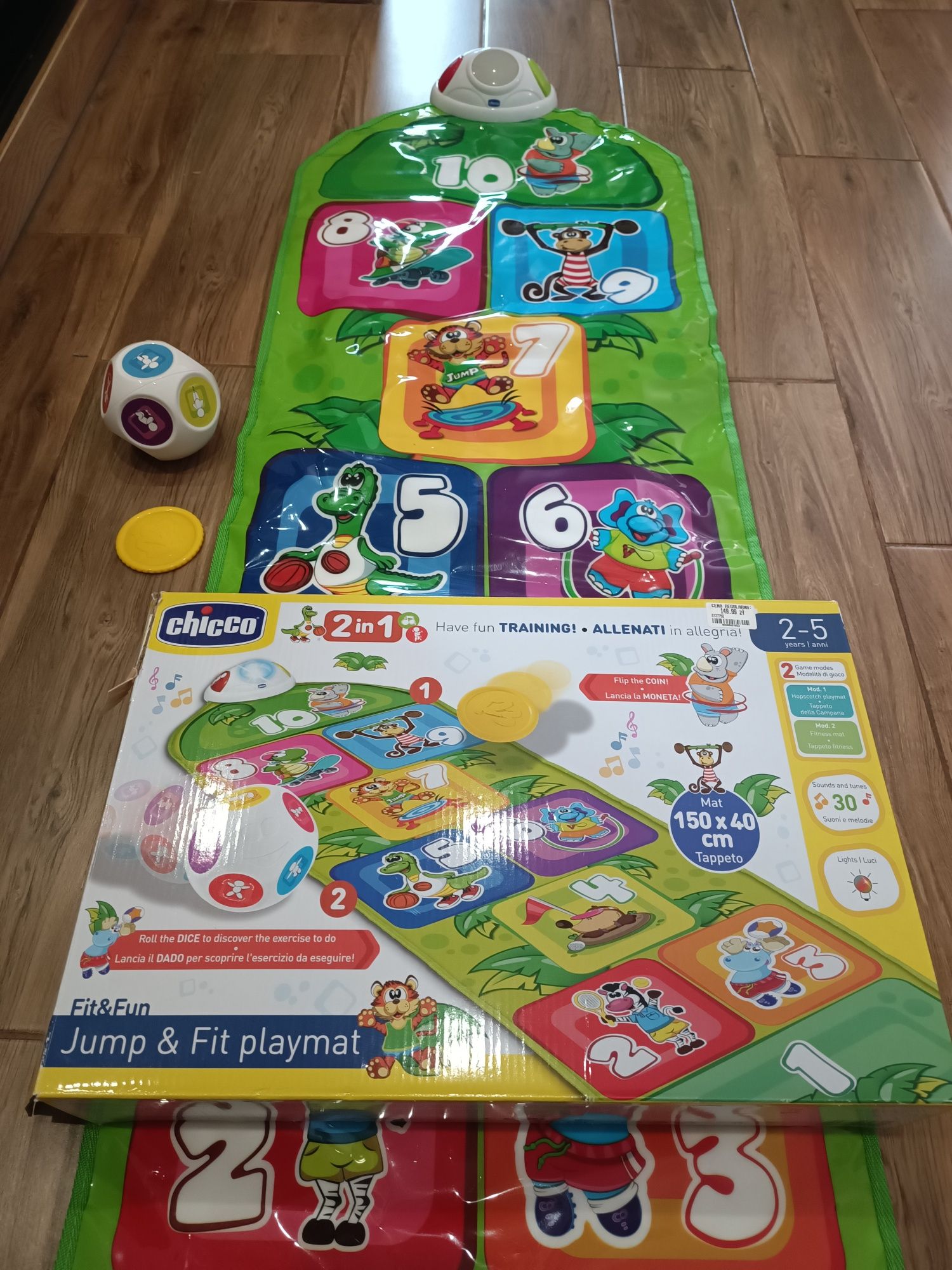 Chicco elektroniczna mata do gry w klasy