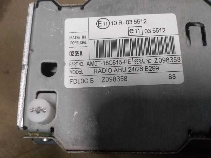 Radio Ford Fiesta Mk7