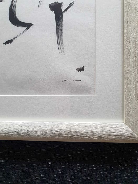 Quadro Bual tinta da china