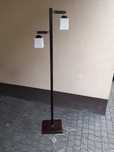 Lampa stojąca i wisząca