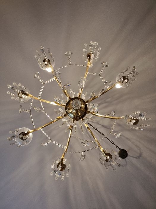 Lustre/Candeeiro sala 8 lâmpadas