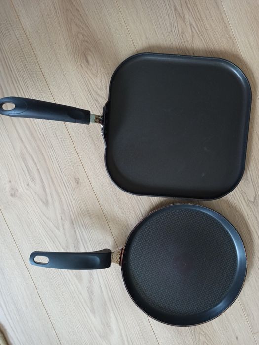 Patelnie do naleśników Imusa 28,5 i Tefal 26